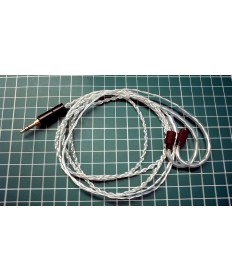 6N OFHC Silver Plated upgrade cable for Sennheiser IE8 IE80